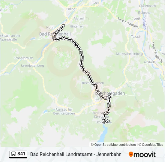 841  Line Map