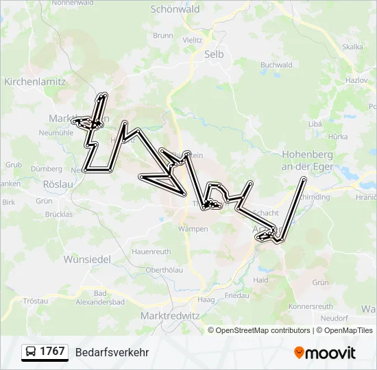 1767 Bus Line Map