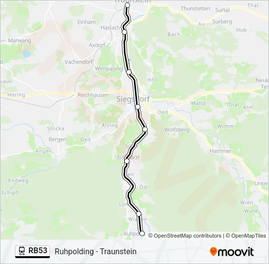 RB53  Line Map