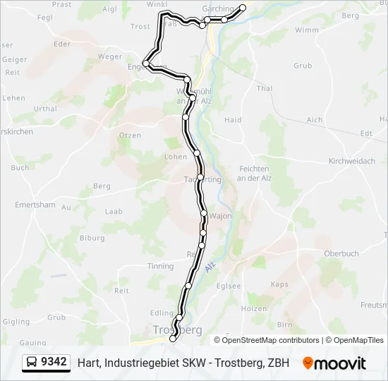 9342  Line Map