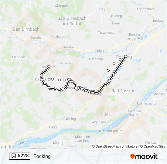 6228 Bus Line Map