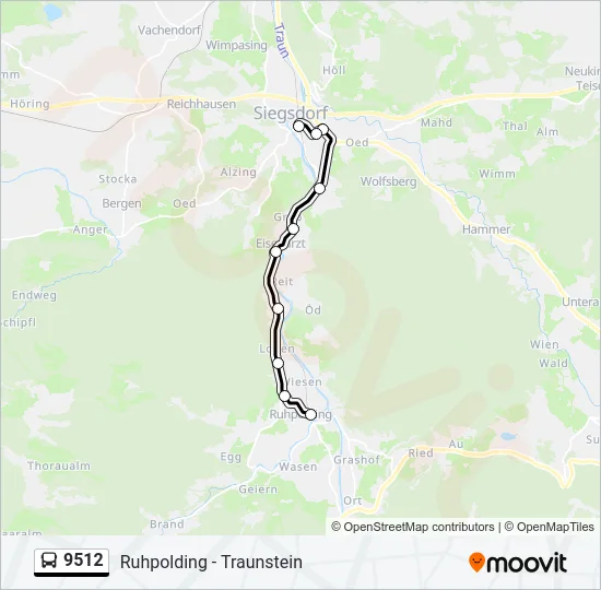 9512  Line Map