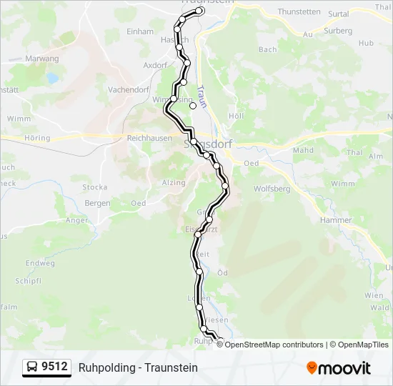 9512  Line Map