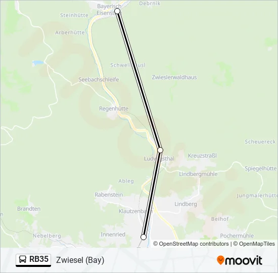 RB35 Bus Line Map
