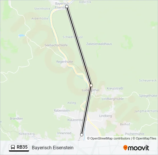 RB35 Bus Line Map