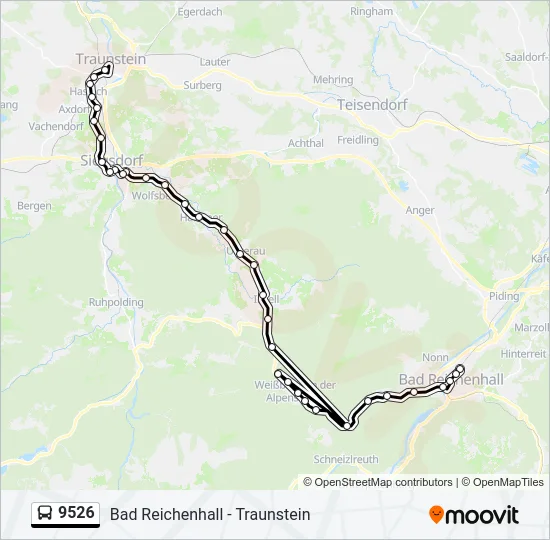9526  Line Map