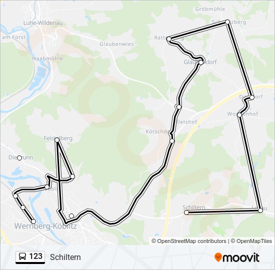 123 Route: Schedules, Stops & Maps - Schiltern (Updated)