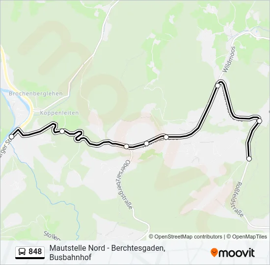 848  Line Map