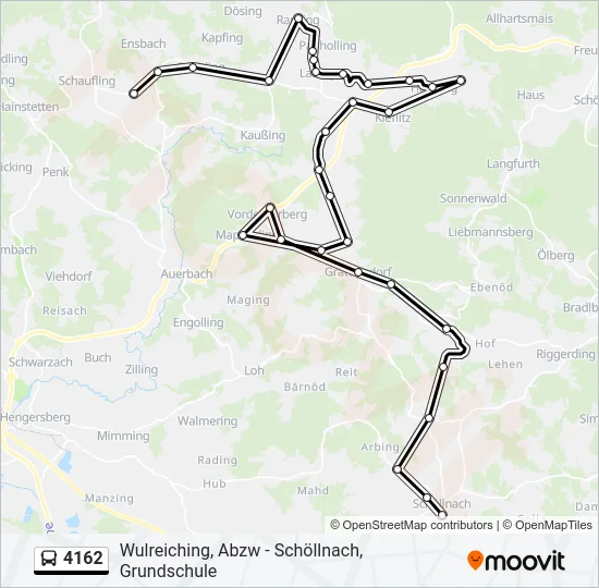 4162 Bus Line Map