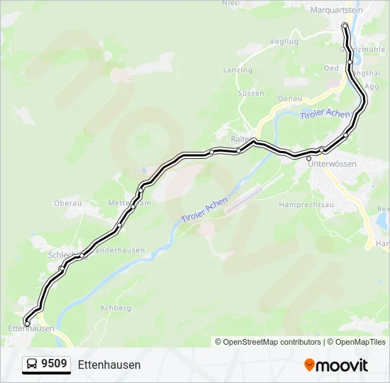9509  Line Map