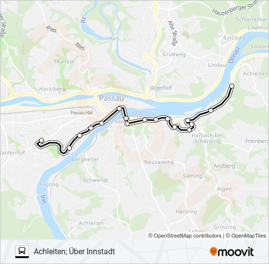 zusatzbus-l3-route-schedules-stops-maps-achleiten-ber-innstadt