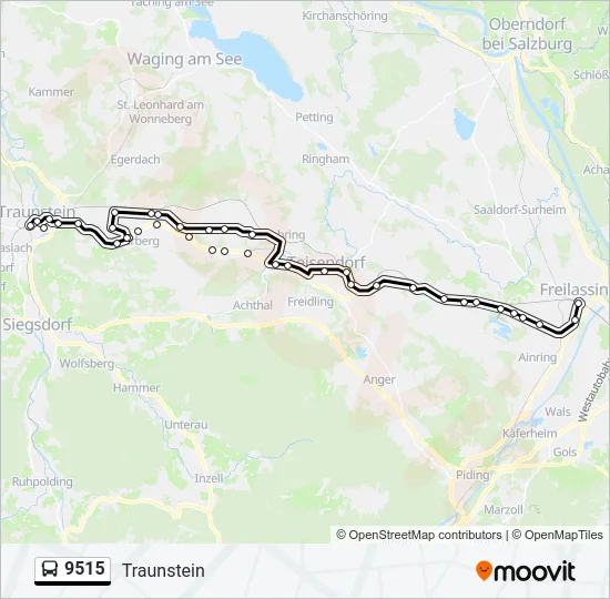  9515: карта маршрута