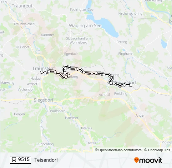 9515  Line Map