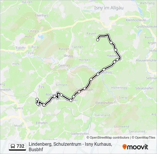 732  Line Map