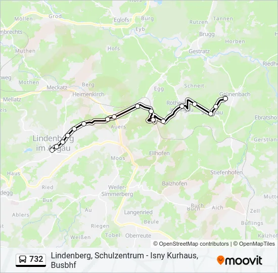 732  Line Map