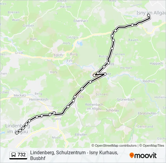 732  Line Map