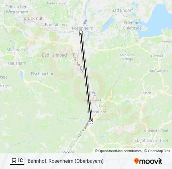 IC Bus Line Map