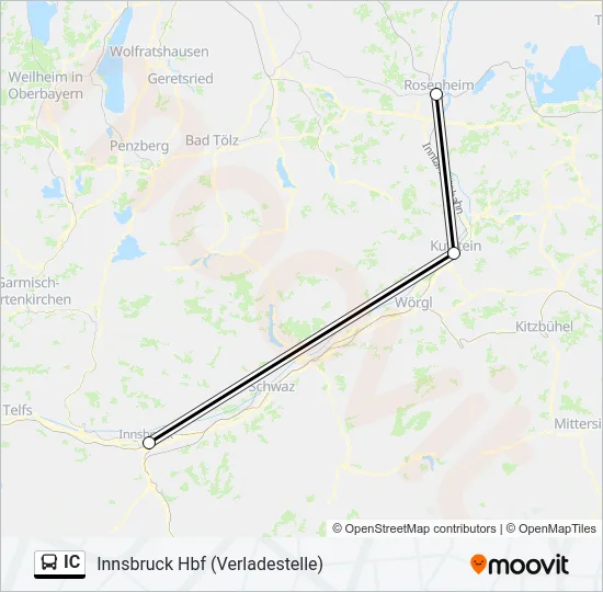 IC Bus Line Map