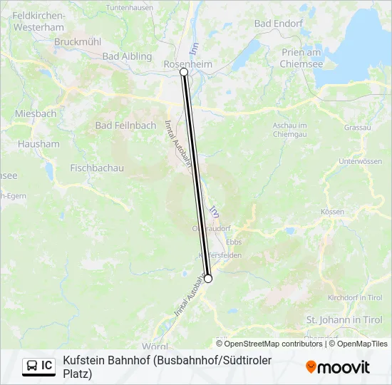 IC Bus Line Map