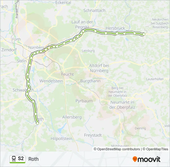  S2: карта маршрута