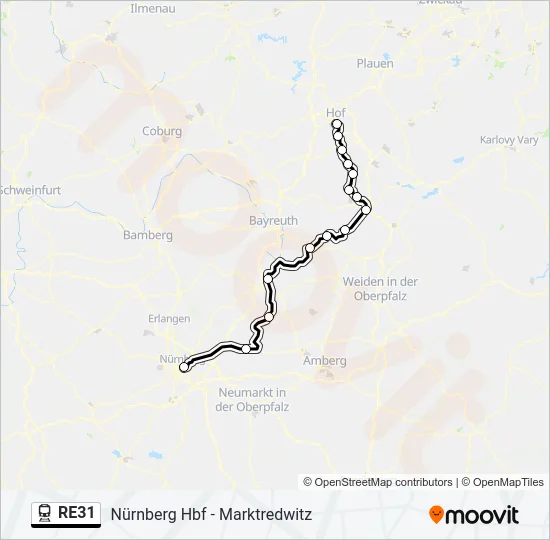 RE31  Line Map