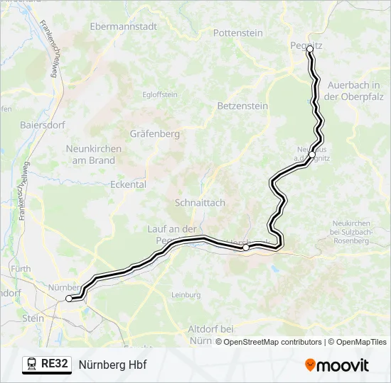 RE32  Line Map
