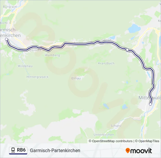 RB6  Line Map