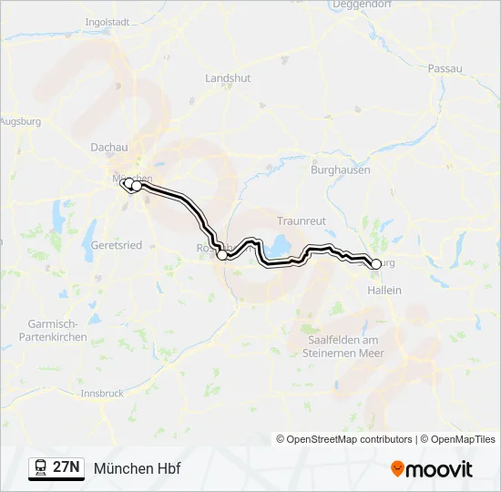 27N  Line Map