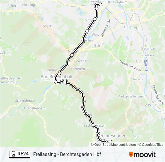 RE24  Line Map