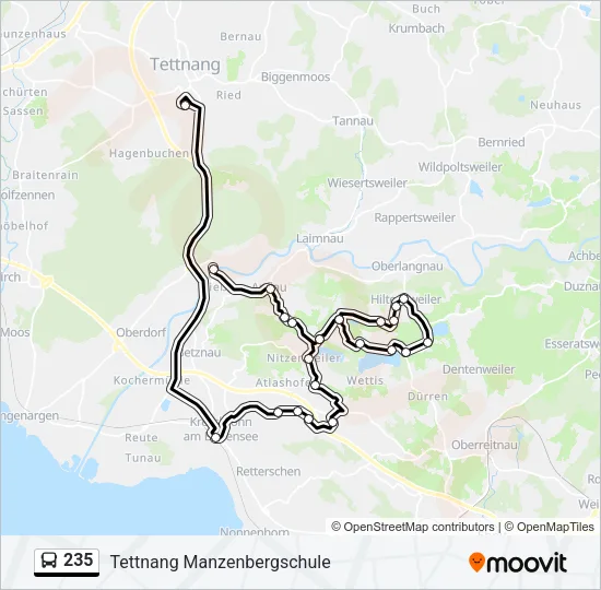 235  Line Map