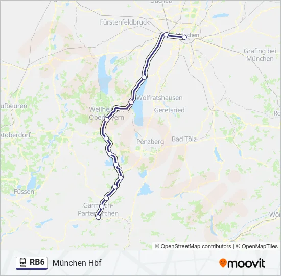 RB6  Line Map
