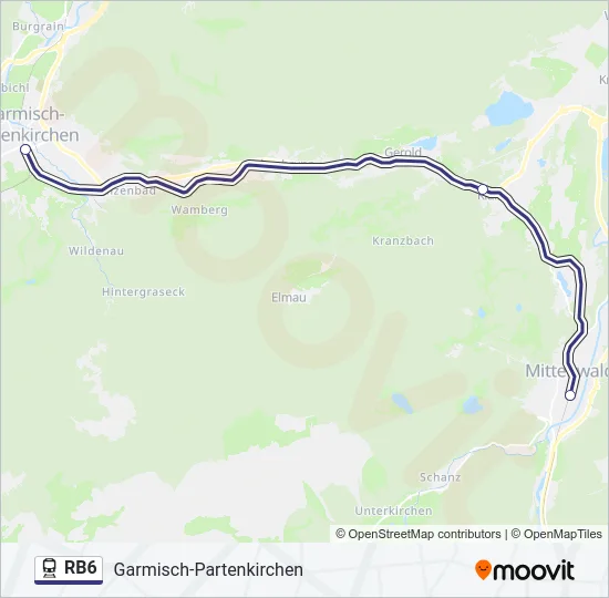 RB6  Line Map