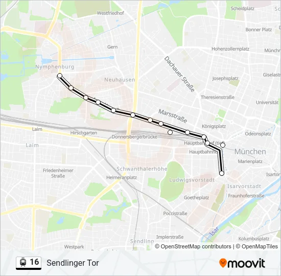 16 Light Rail Line Map