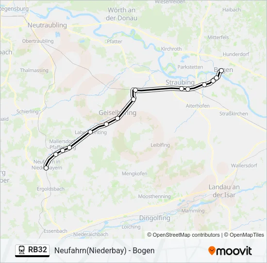 RB32  Line Map