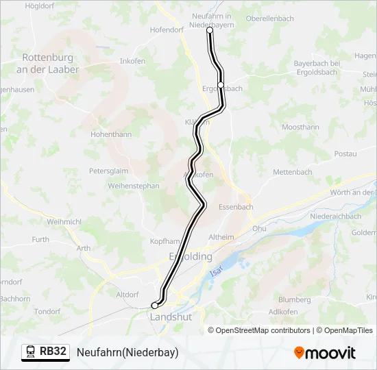 RB32  Line Map