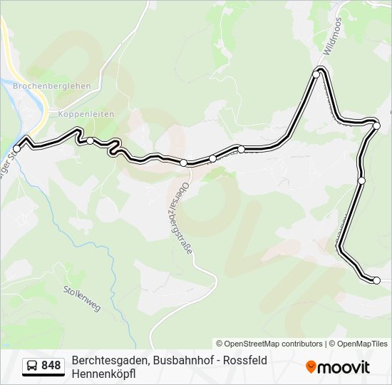 848 Route Schedules Stops Maps Oberau Hei b ck Updated 848-route-schedules-stops-maps-oberau-hei-b-ck-updated