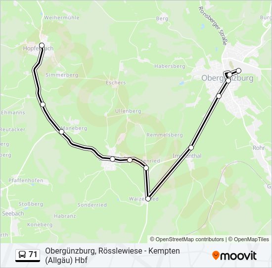 71-route-schedules-stops-maps-hopferbach-updated