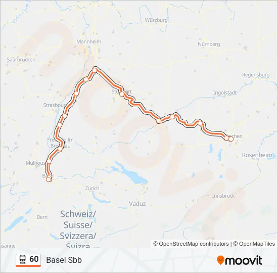 60  Line Map