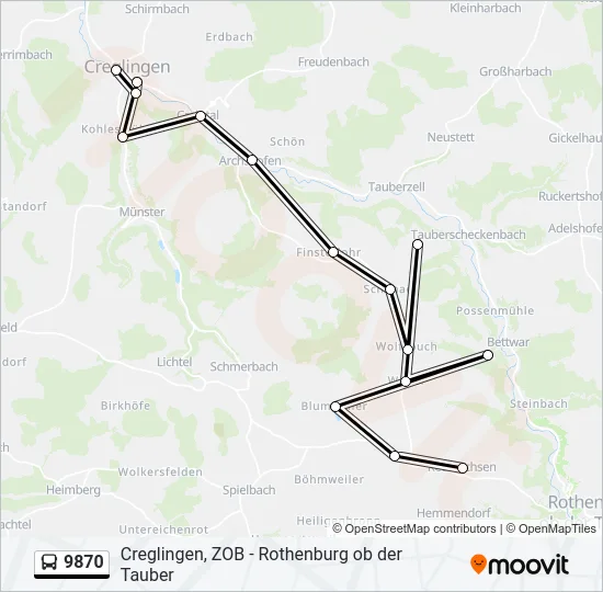 9870  Line Map