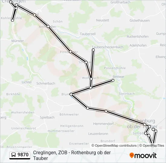 9870  Line Map