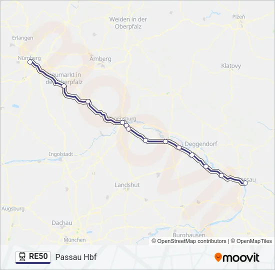RE50  Line Map