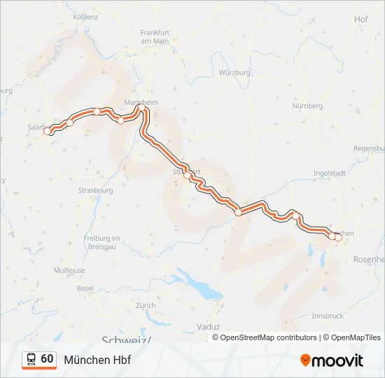 60  Line Map