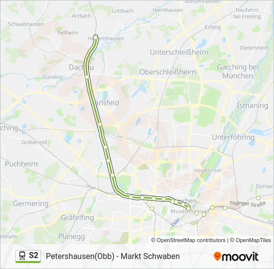  S2: карта маршрута