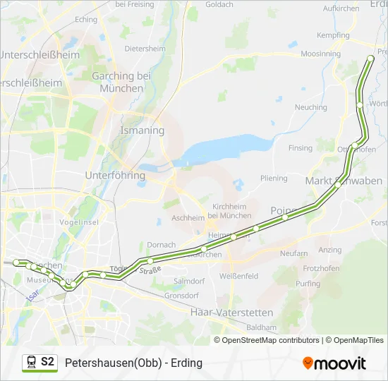  S2: карта маршрута