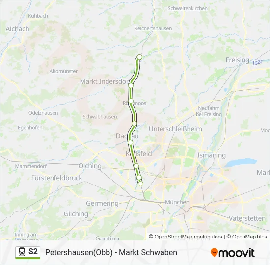  S2: карта маршрута