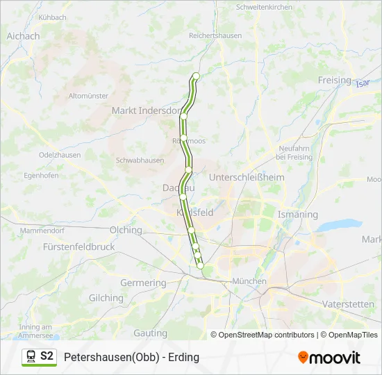  S2: карта маршрута