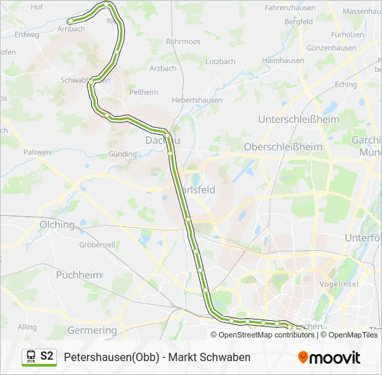  S2: карта маршрута