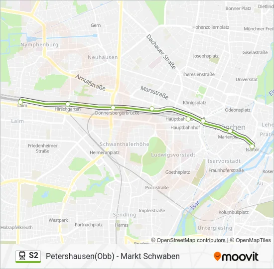  S2: карта маршрута