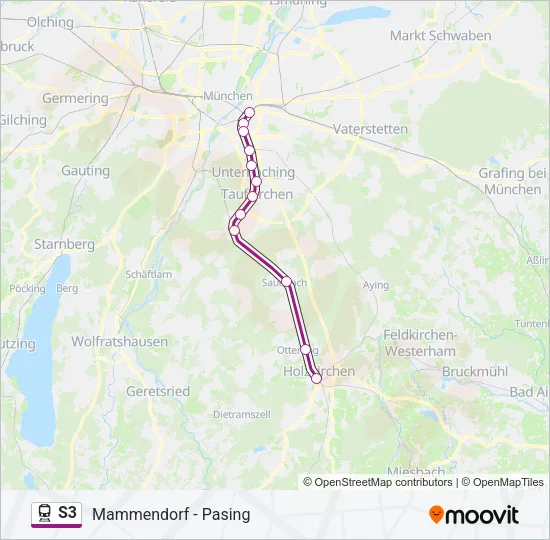 S3  Line Map