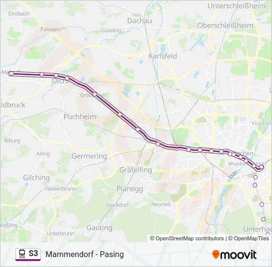 S3  Line Map
